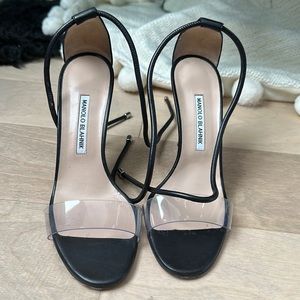 Manolo Blanik Strappy Sandals (Sz 39.5)
